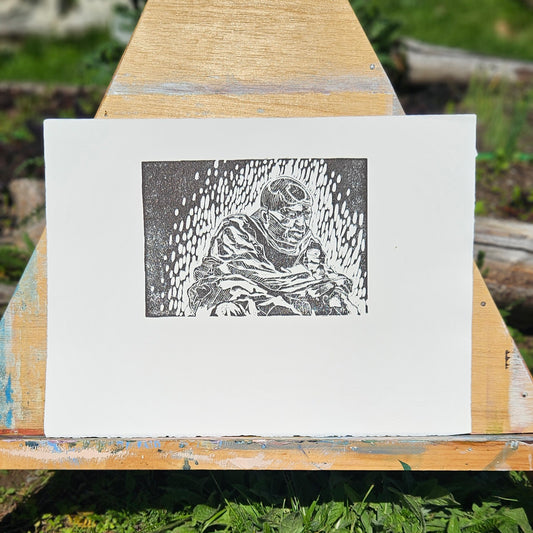 Art Print: Portrait in robes*, 15 1/16 X 11.25"