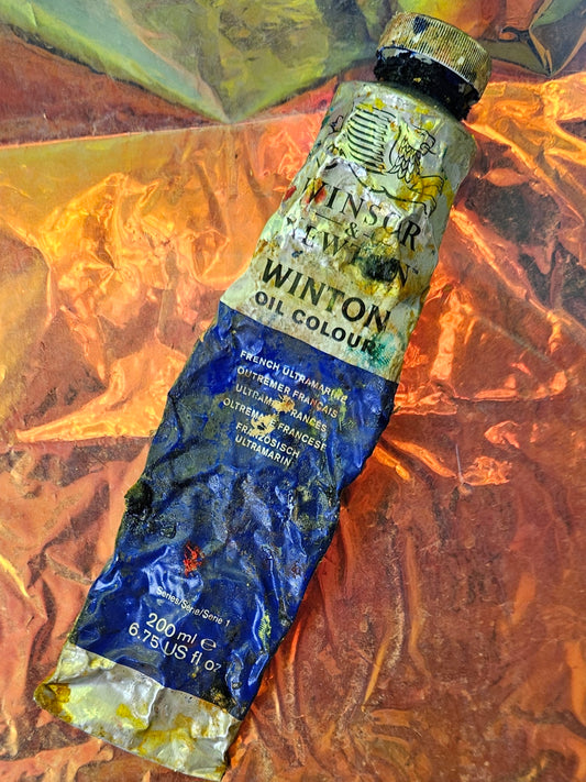 Oil Paint: Winton Oil, French ultramarine