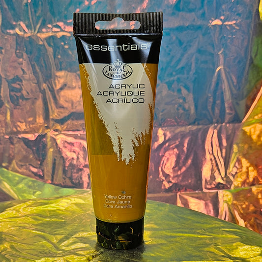 Acrylic Paint: Royal Langnickle, Yellow Ochre