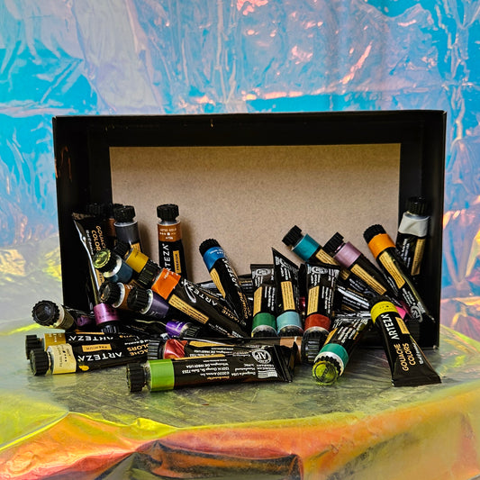 Acrylic Gouache: Arteza, 36 metallic box set