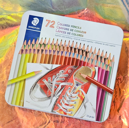 Pencil Crayons: 72 pcs, Staedtler