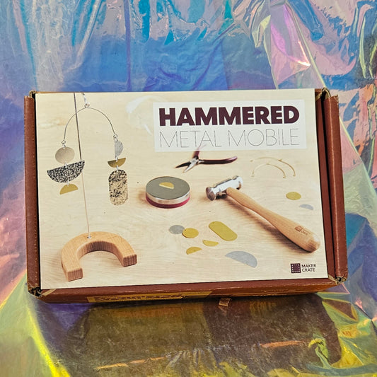 Kit: Hammered Metal Mobile, Maker Crate